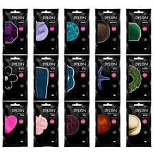 DYLON Hand Dye 50g Fabric Dye for Clothes Jeans Textile Cotton Wool Silk Linen