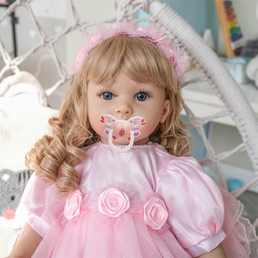 19 Inch Reborn Babies Doll Realistic Bebe Reborn Realista Soft Silicone Vinyl Toys For Girls Baby Toys For Child Birthday Gift