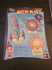 Jimmy Neutron Boy Genius RadioShack Print Ad 2002 8x11 Great To Frame 
