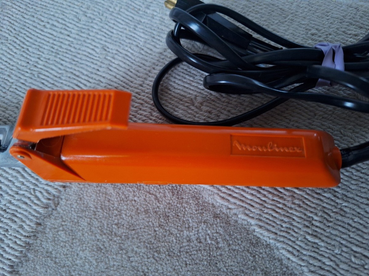 Fer à Friser Vintage MOULINEX - Années Rétro - Puissance <30W - Très Bon état