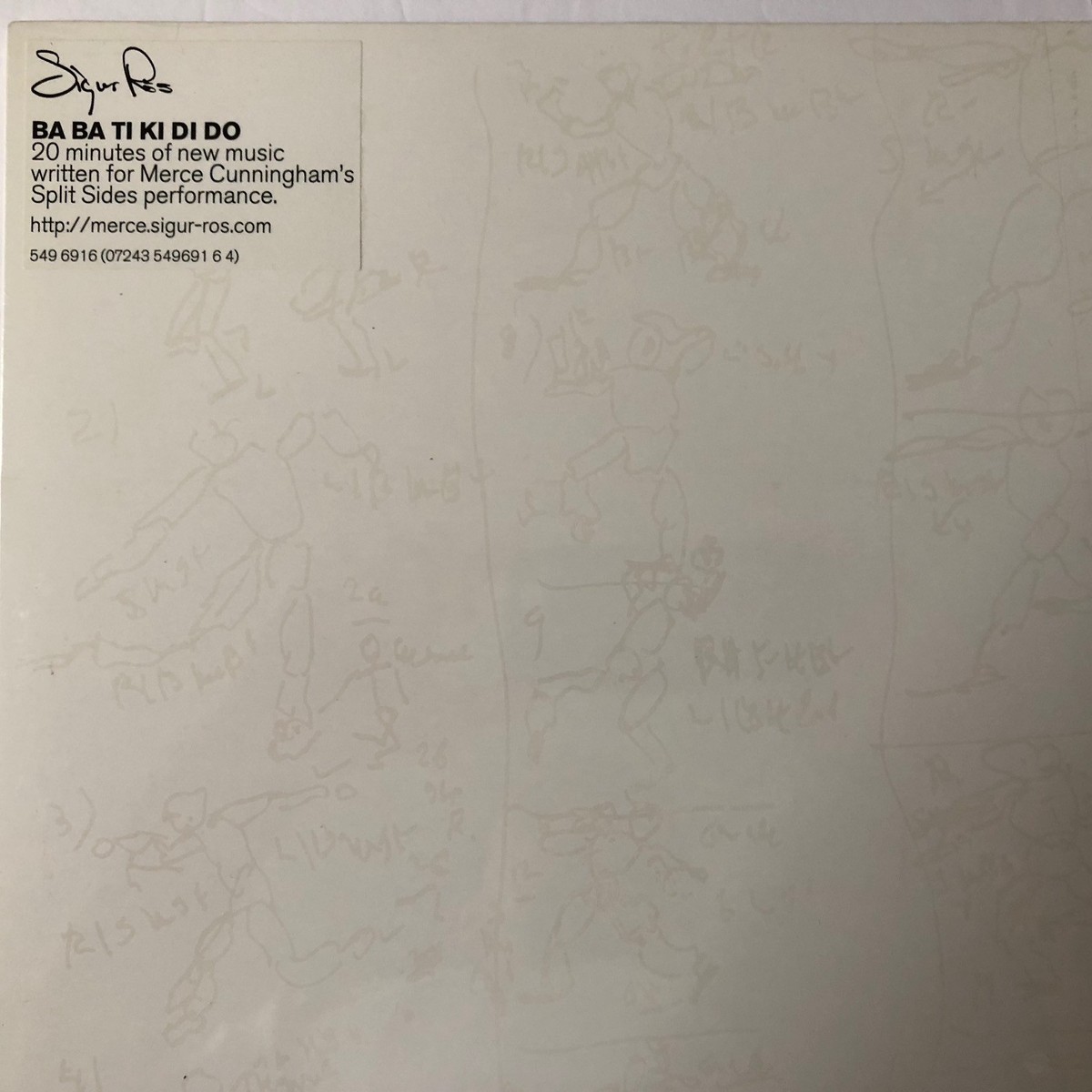 Sigur Ros - BA BA TI KI DI DO(180g Vinyl) , 2004 EMI Records Ltd