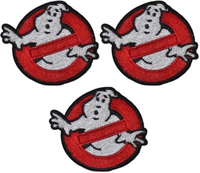 Ghostbusters Movie No Ghost Logo (Set of 3) Uniform Patches