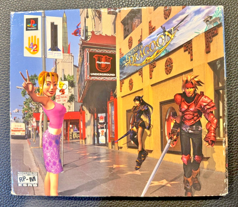 PlayStation Underground 4.2 Demo Discs (PlayStation 1 , 2000) -Legend of Dragoon