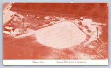 K8/ Xenia Ohio Postcard c1940s Setoma Club Spring Hill Park  379