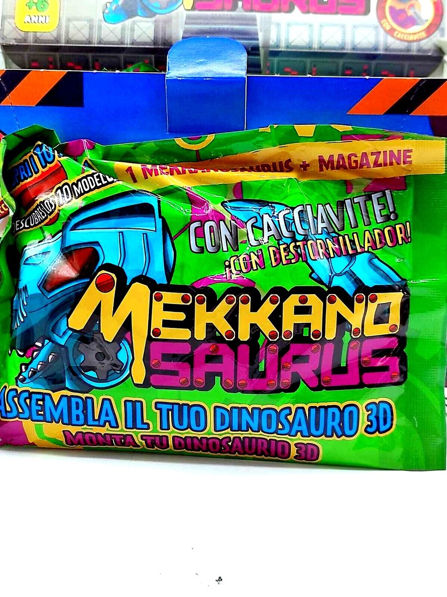 MEKKANO SAURUS ASSEMBLA IL TUO DINOSAURO 3D CON RIVISTA - Main Image