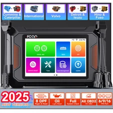 Full System Diesel Heavy Duty Truck Scanner DPF Regen Oil Reset for Cummins Mack