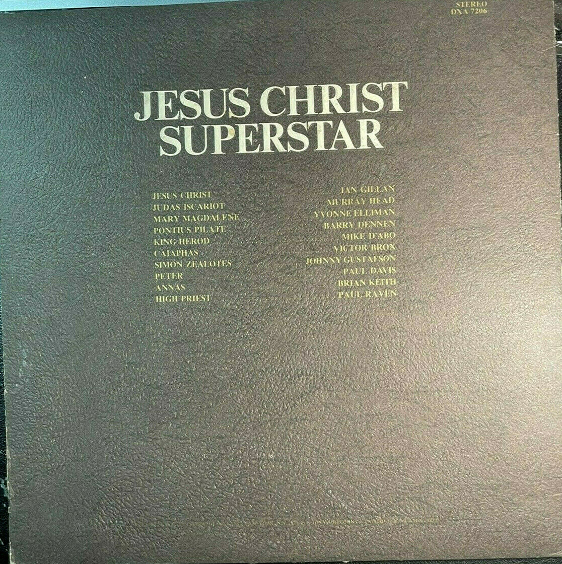 Authentic Jesus Christ Superstar Rock Opera Double Vinyl LP