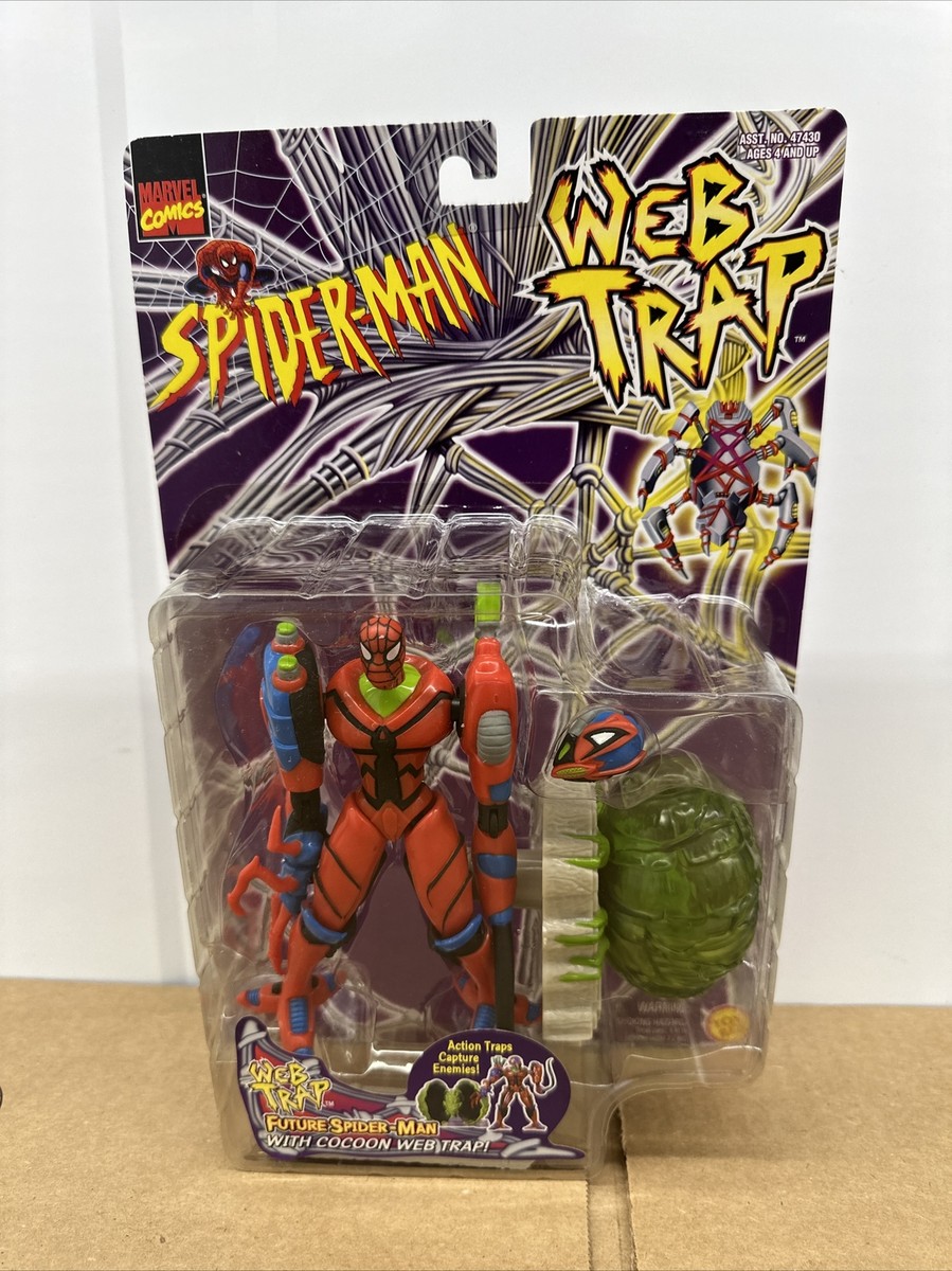 まめ ② TOYBIZ スパイダーマン2 ウェブトラップ 6インチ フィギュア 未