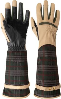 ABVERKAUF: ACE Garden Glam Garten-Handschuh Frauen Damen-Handschuhe Ziegen-Leder