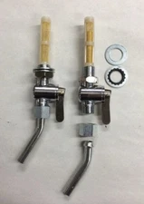 TRIUMPH PETCOCK ASSEMBLY TRIUMPH GAS TANKS TO '79 ECONOMY OBTUSE SPIGOT