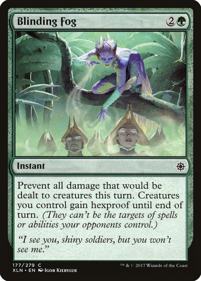 MTG Magic the Gathering Blinding Fog (177/317) Ixalan LP
