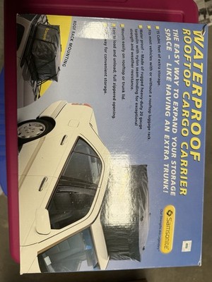 Samsonite Waterproof Rooftop Cargo Carrier 15 Cubic Ft.Of Storage NIB Never Open