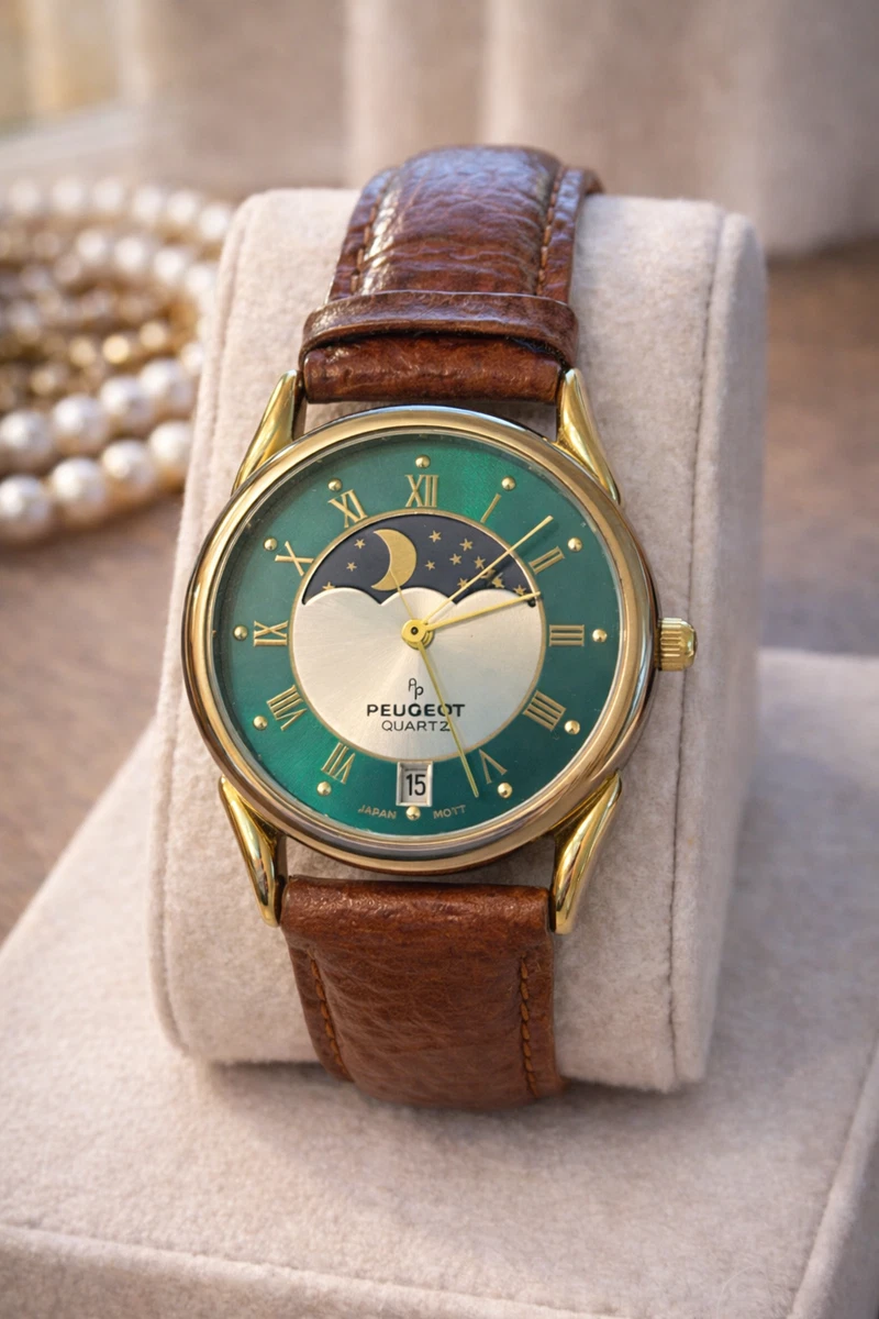 Peugeot Moon Phase Wristwatches for sale | eBay display picture 3