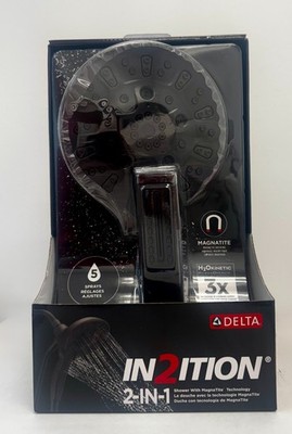 Delta In2ition 75505RB 5-Setting Two-in-One Shower Venetian Bronze New