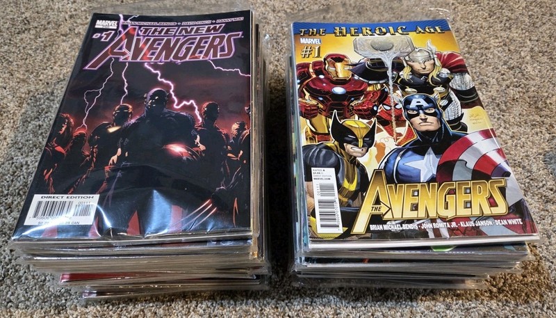 Massive Modern Era AVENGERS Comic Lot Of 172 - New Secret Mighty Illuminati