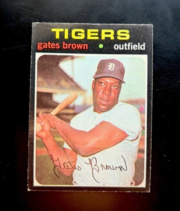 1971 Topps - Gates Brown #503 Detroit Tigers