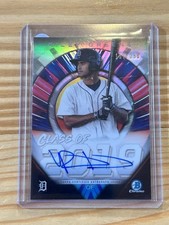 2019 Bowman Draft - Chrome Class of 2019 Refractor Auto Riley Greene /250 Sh
