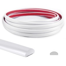 Art3d 10 Ft Peel and Stick Trim for Backsplash Tile Edge, 10 Feet, White