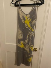 Vestido Midi Tipo Suéter Limitless Views - Gris/Combinado