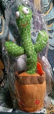 Dancing Talking Cactus- Mimicking Your Talking Repeat Singing-Leaning Toy- New
