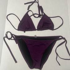 Victorias Secret Pink Bikini Set Small Top Medium Bottom