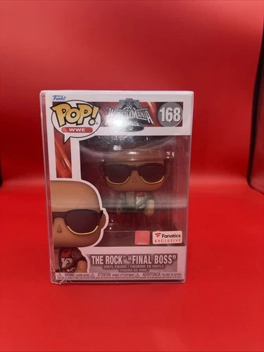 Funko Pop! Vinyl: WWE - The Rock "Final Boss" - Fanatics (Exclusive) #168