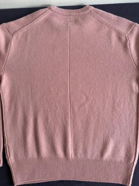 NWT $468 Rag And Bone Men’s Pullover Downing 100% Cashmere Crew Neck Sweater S - Image 3 of 4