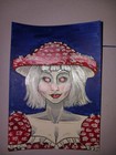 Redcap Mushroom Girl🍄 OOAK ACEO — photo 2