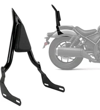 Passenger Sissy Bar Backrest- PSLER Rebel 1100 Backrest Motorcycle Passenger...