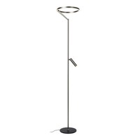LED Stehlampe Grauguss Schwenkbar 180 Cm CCT 2700-4000 K Stehleuchte Wohnzimmer