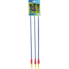 Outdoor active 3 Pfeile mit Saugnapf, L&auml;nge 59 cm
