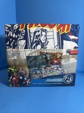 Marvel Avengers Assemble Full Sheet Set 4 Pc Full Size Bed New TK