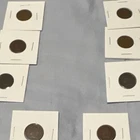 Lot of 8 Indianhead Penny’s Some Full Liberties G-au Grades Some Better Dates