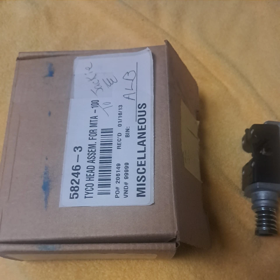 58246-3 Cabezal MTA-100 Cabezal - TYCO / AMP Nuevo Foto 4 de 4