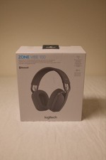 Logitech Zone Vibe 100 Lightweight, Wireless, Noise Canceling Over-Ear Headphone