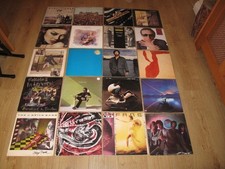 20  ROCK  LPs   vinyl  records  job  lot   LPs