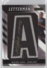 2008 Razor Letterman Numbered to 5 Black/Silver 3/5 Michael Ynoa Inoa Auto 2r8