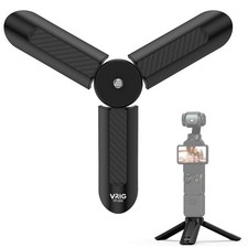 VRIG TP05S Mini Tripod for DJI OSMO Pocket4 Pocket3,Portable Pocket Black