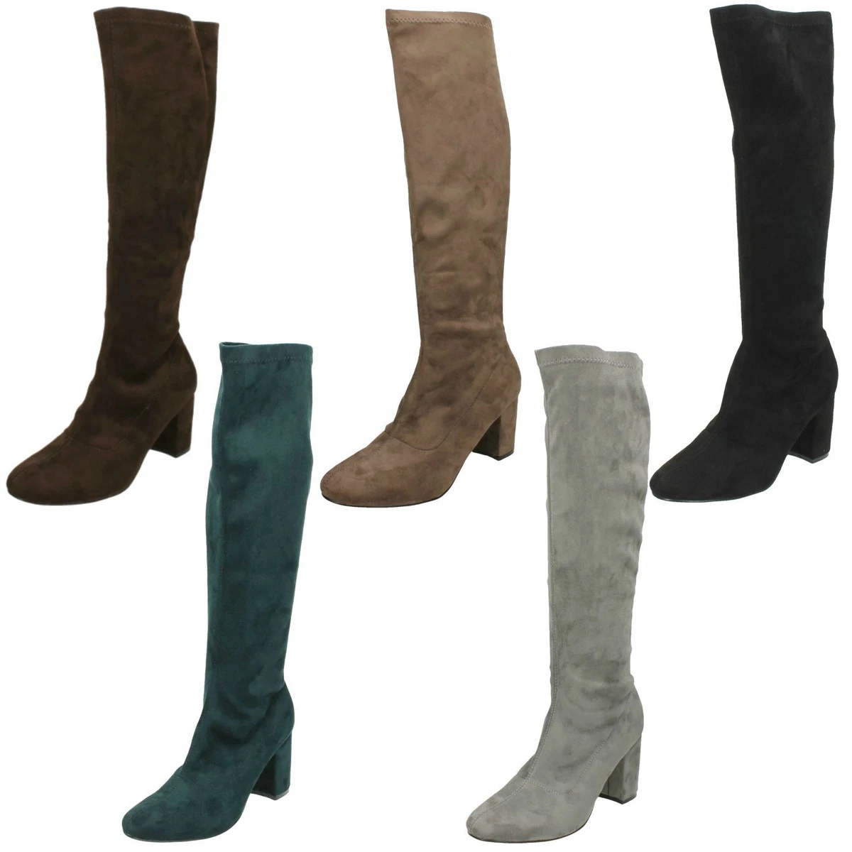 Botas de mujer Anne Michelle hasta la rodilla