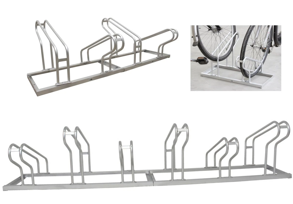 Fahrradständer Mehrfachständer 4 Fahrräder o. 6 Fahrräder Tief-Hochstellung