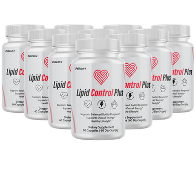 Lipid Control Plus- Blood Support- 10 Bottles- 600 Capsules