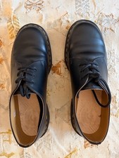 Dr Martens - 1461 - Black -US 9M fit like 8.5 - Made In England- See notes