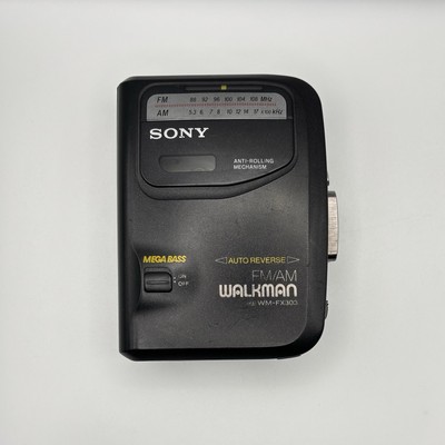 Sony Walkman WM-FX303 AM/FM Cassette Player - New Belt