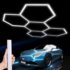 Hexagon LED Garage Light 25 Pack 26,400LM Super Bright Ceiling