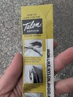 Talon Zipper Vintage NOS Brown Nylon Coil 16 Inches Neckline — photo 6