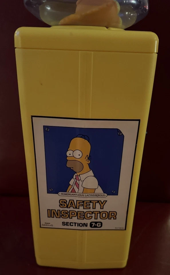 Simpsons Water Dispenser with Blinky Fish Wesco 2003 Homer - Image 4 of 4