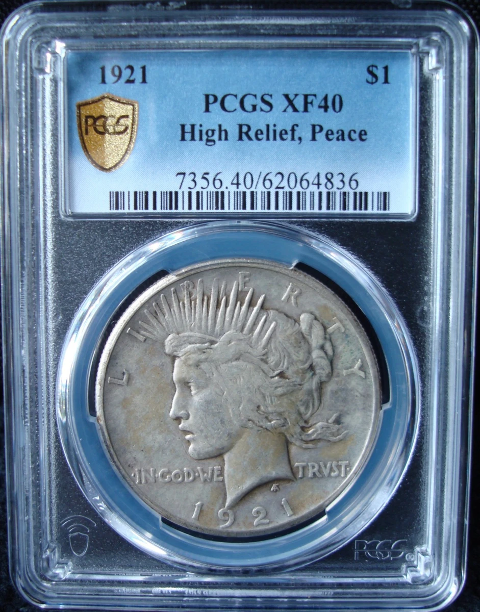 XF 40 Graded Peace Dollars (1921-1935) for sale | eBay