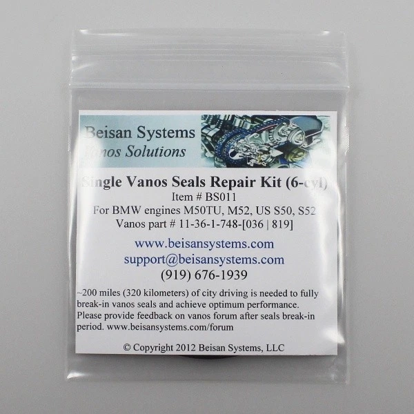 Beisan Systems Einfach Vanos Reparatursatz Komplett M50TU M52 + Geschenk - Bild 4 von 4