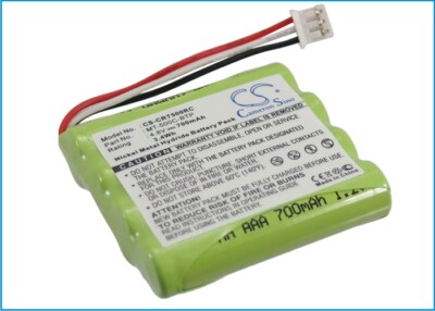 NEU Akku für Crestron MT-500C MT-500C-RF TSU6010 MT-500C-BTP Ni-MH UK Lagerbestand