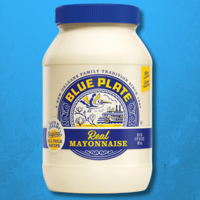 Blue Plate Real Mayonnaise, 30 Ounce Jar